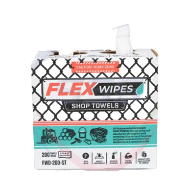 FlexWipes Shop Towels FWD-200-ST-5 All-Purpose Heavy Duty Industrial dry towels.