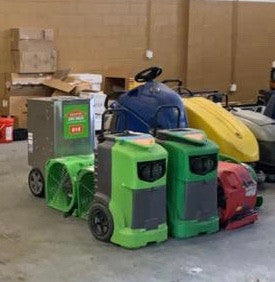 Restoration equipment repairs