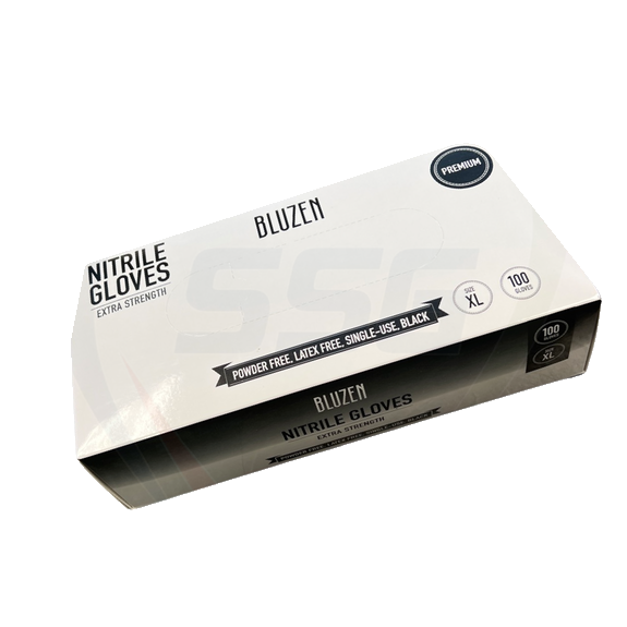 Black Nitrile Gloves