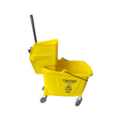 Impact yellow 35 quart mop bucket