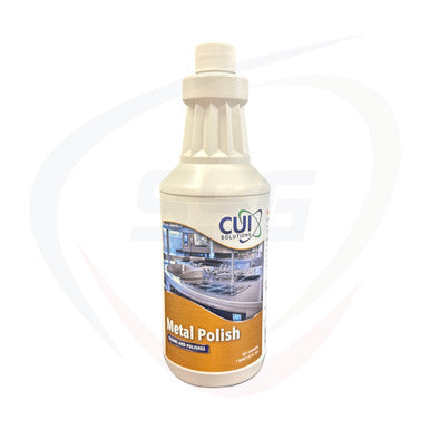 Metal Polish by CUI cleans copper, brass, aluminum, chrome, stainless and silver