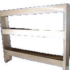 Stainless steel chemical shelf