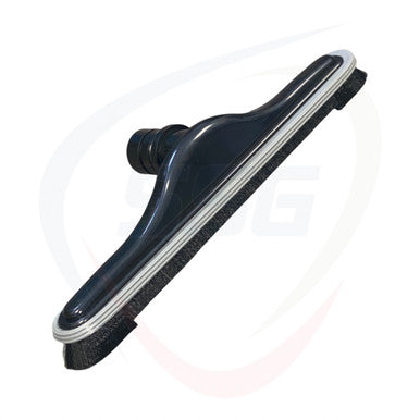Vacuum wand hard surface head with brush
